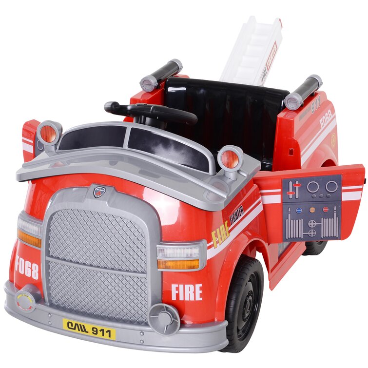 Fireman sam ride cheap on 12v charger